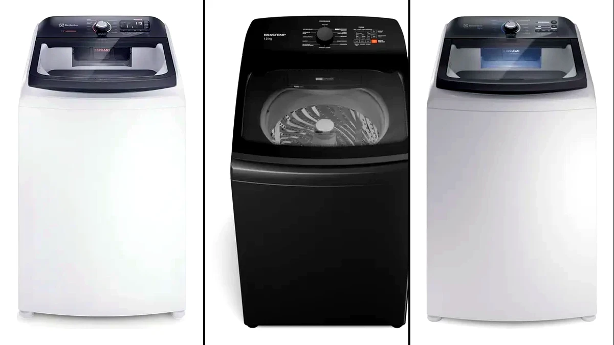 Melhor máquina de lavar roupa: as 7 melhores em 2026