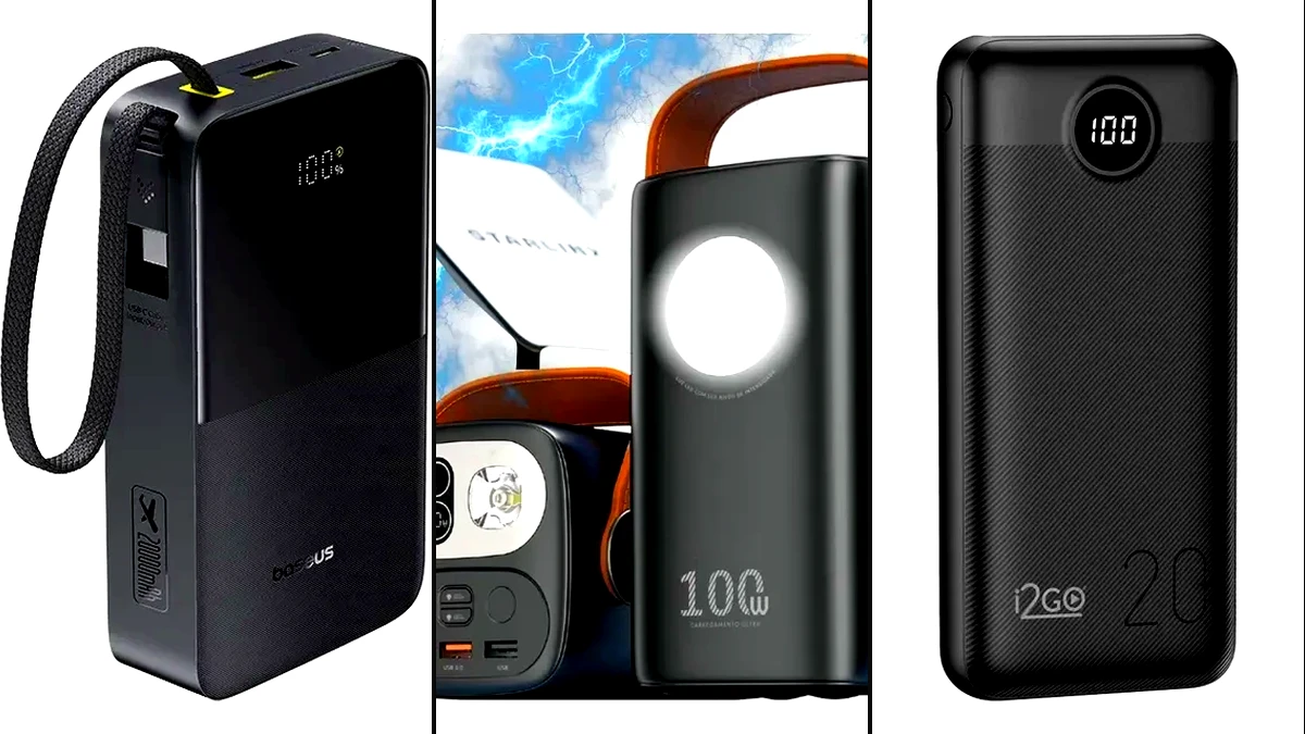 Melhor power bank: os 7 melhores em 2026