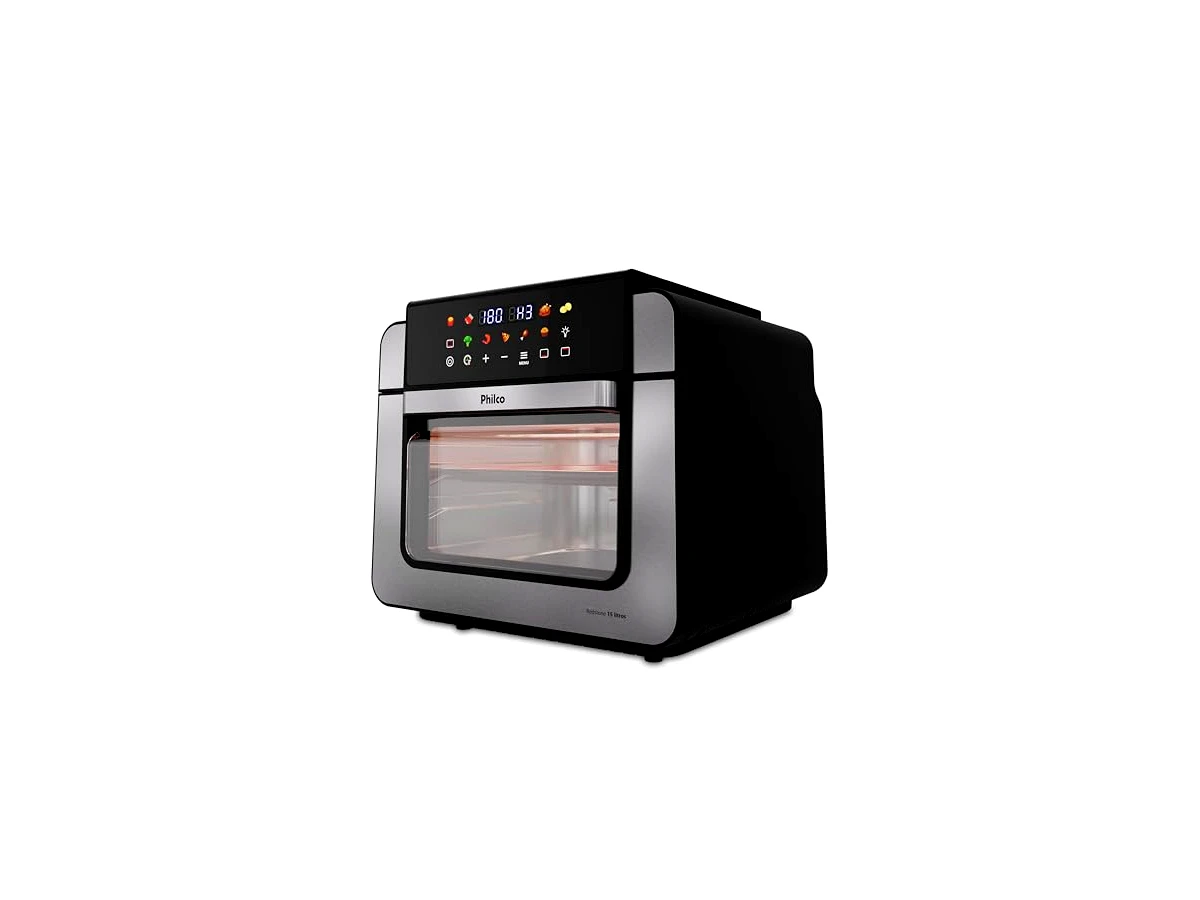 Air Fryer Oven Philco 15L Dupla Resistência PAF15B