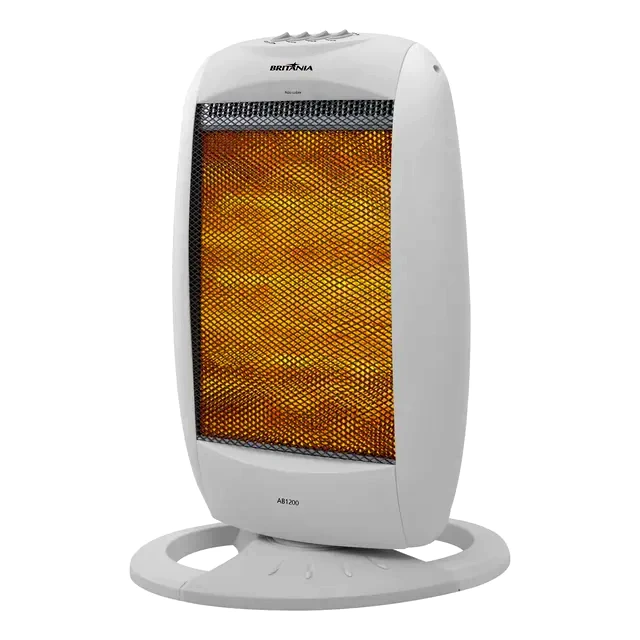 teste Aquecedor Halogênio Britânia 1200W AB1200