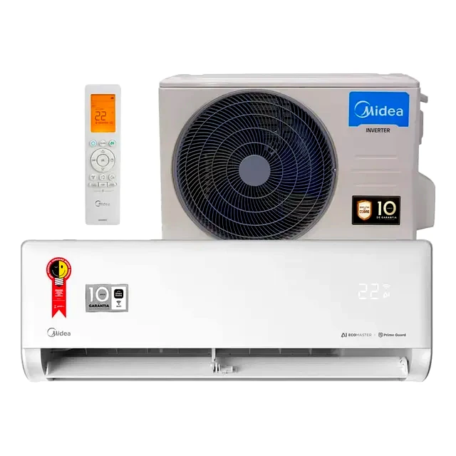 teste Ar-Condicionado Split Springer Midea Inverter 12.000 BTUs Frio AI Ecomaster