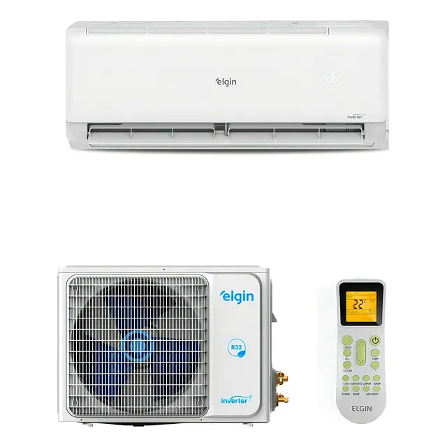teste Ar-condicionado Split Elgin Inverter 9.000 BTUs Quente/Frio Eco Inverter II Wi-Fi