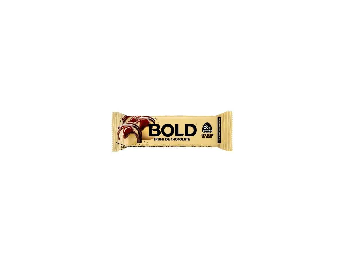 Bold Bar Thin Sabor Trufa de Chocolate (40g) - Bold Snacks