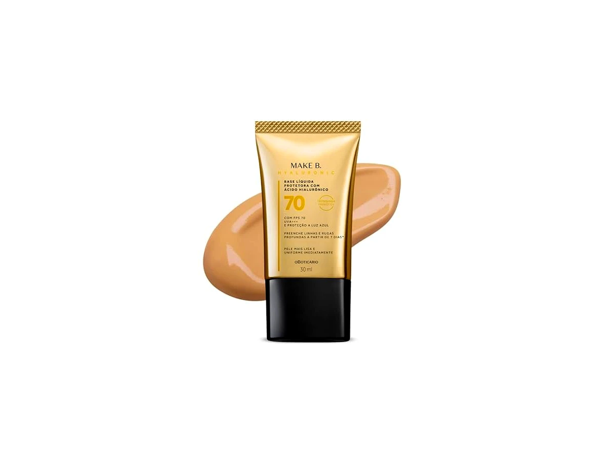 Base Líquida Make B. Hyaluronic FPS 70