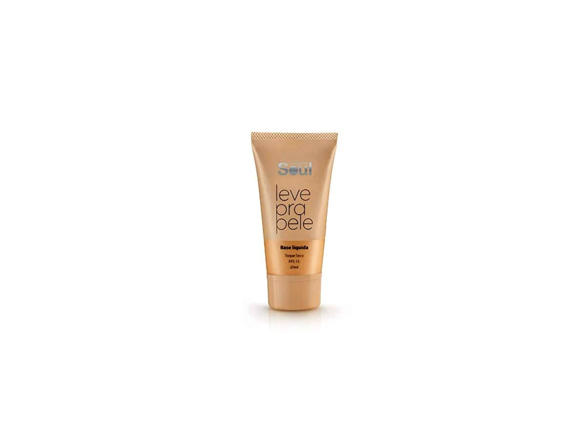 Base Líquida Eudora Soul Leve Pra Pele Bege Médio 20ml