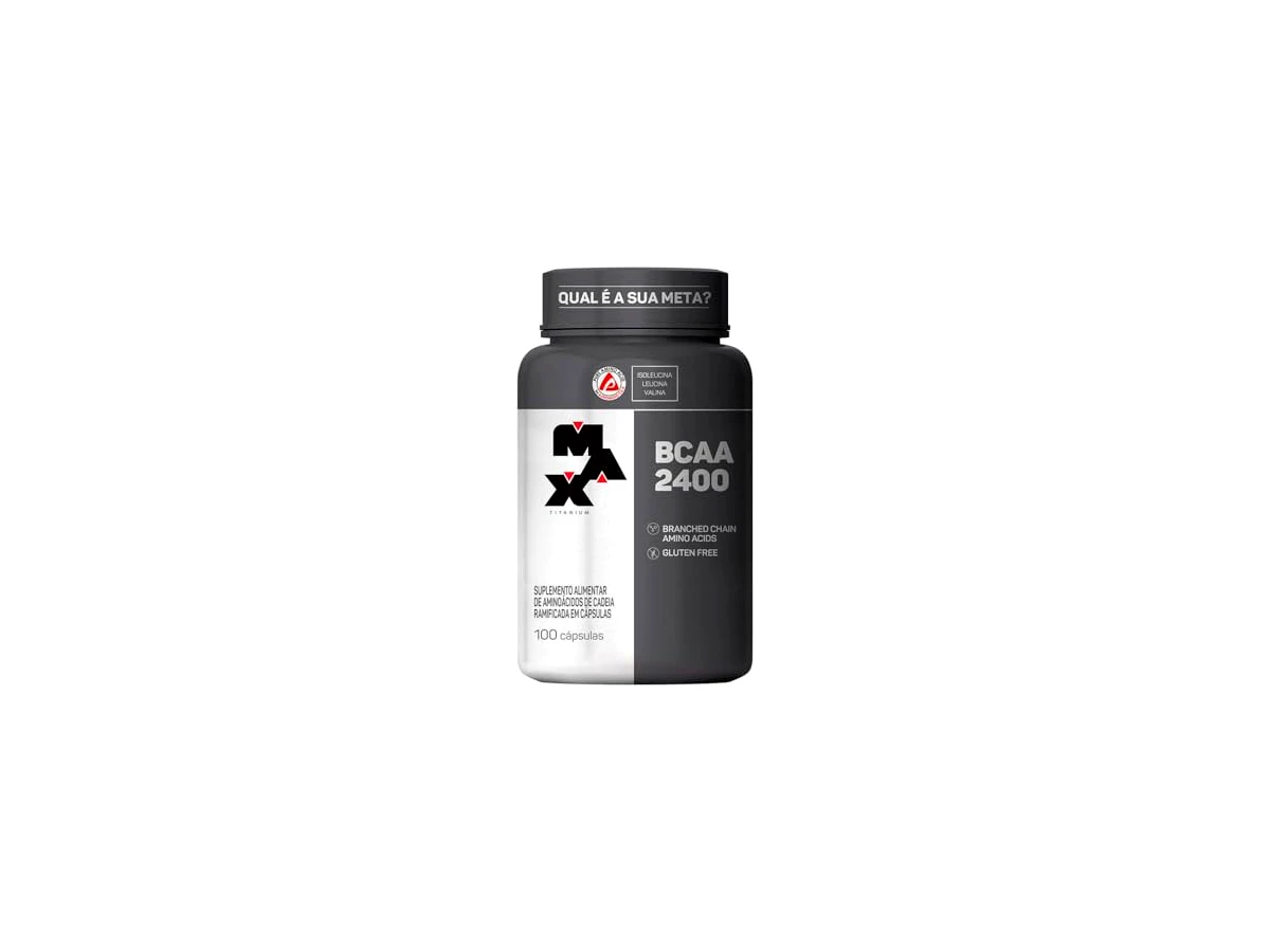 Max Titanium BCAA 2400 - 100 Cápsulas