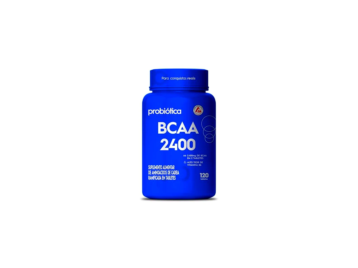 Probiótica BCAA 2400 - 120 Cápsulas