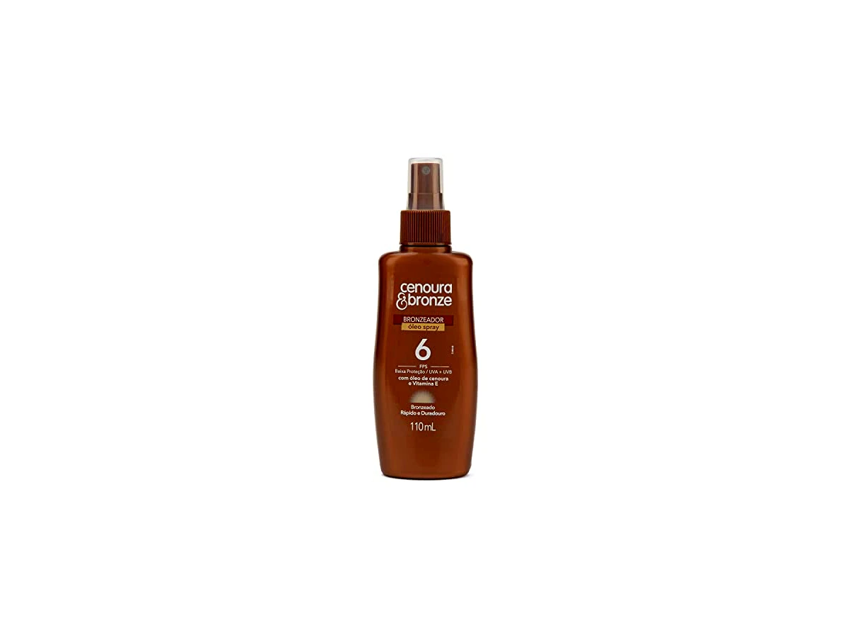 Cenoura & Bronze Óleo Bronzeador Spray FPS 6 (110ml)