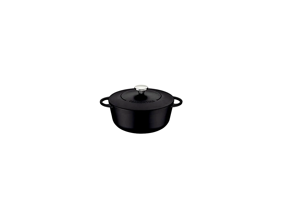 Caçarola Tramontina Trento em Ferro Esmaltado com Antiaderente 28 cm 6L (Ref: 20805/028)
