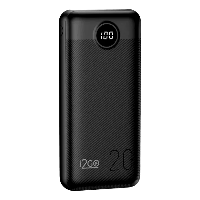 teste Carregador Portátil i2GO 20000mAh 20W