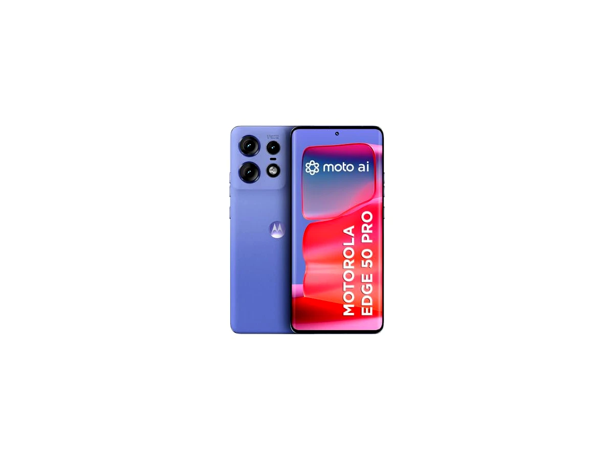 Smartphone Motorola Edge 50 Pro 5G - 256GB 24GB (12GB RAM+12GB Ram Boost) 50MP Ultra-Pixel AI Camera IP68 NFC - Lilac