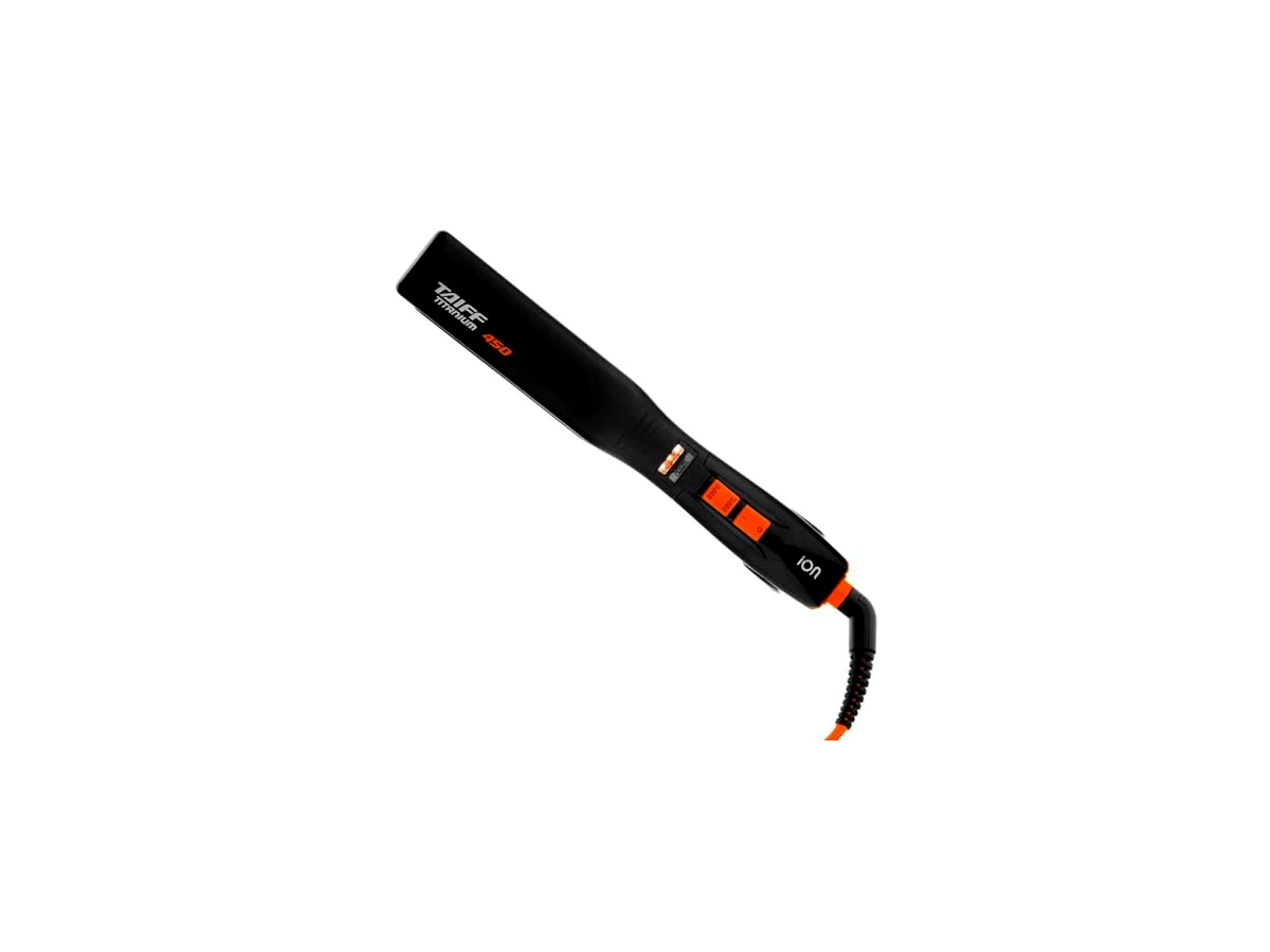 Chapinha Prancha Alisadora Taiff Titanium 450 Colors Bivolt Laranja