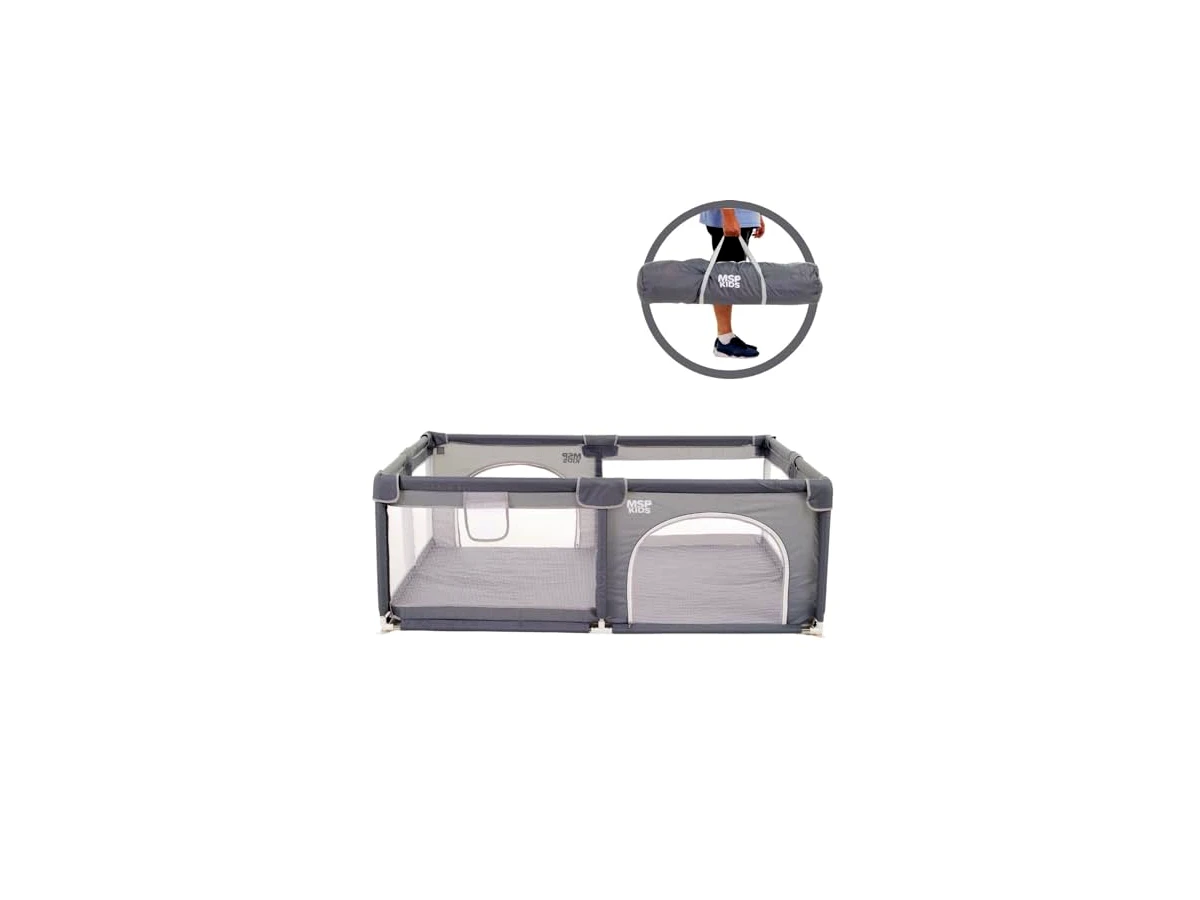 Cercadinho de Bebê Grande MSP Kids (Tamanho 180x150x66cm)