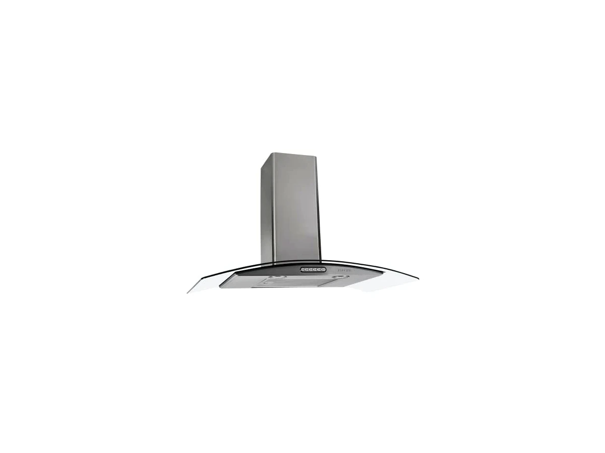 Coifa de Parede Fogatti Vidro Curvo 90cm Inox Duto Slim (CGC90)