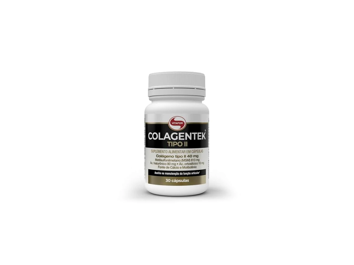 NOVO Colagentek II - 30 Cápsulas, Vitafor