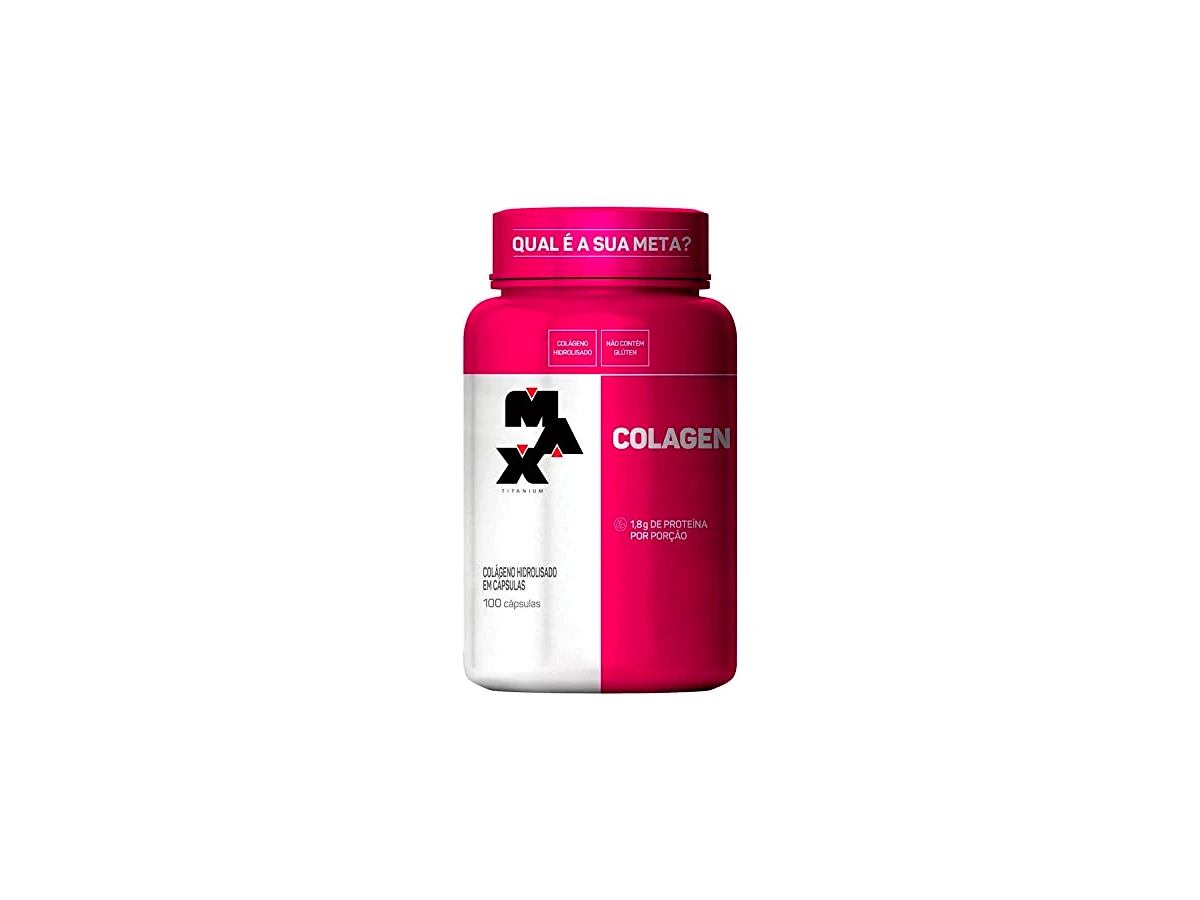 Colágeno Hidrolisado Verisol em Cápsulas 120 Caps - Max Titanium