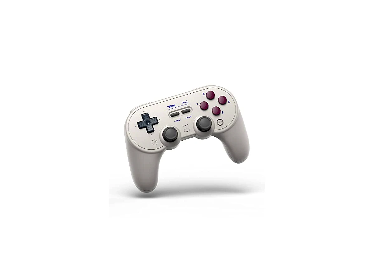 8BitDo Pro 2 Bluetooth Controller for Switch, PC, Android, Steam Deck, Gaming Controller for iPhone, iPad, macOS and Apple TV (G Classic Edition)