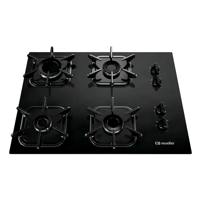 teste Cooktop a Gás Mueller 4 Bocas MCG4BK