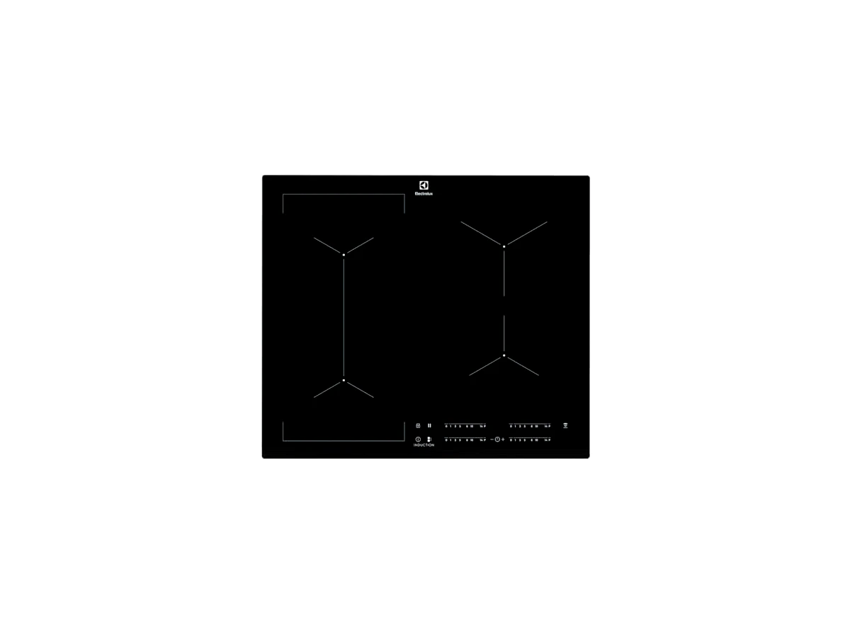 Cooktop de Indução Electrolux 4 Zonas com Unicook e Potência Turbo Preto (IE60P)
