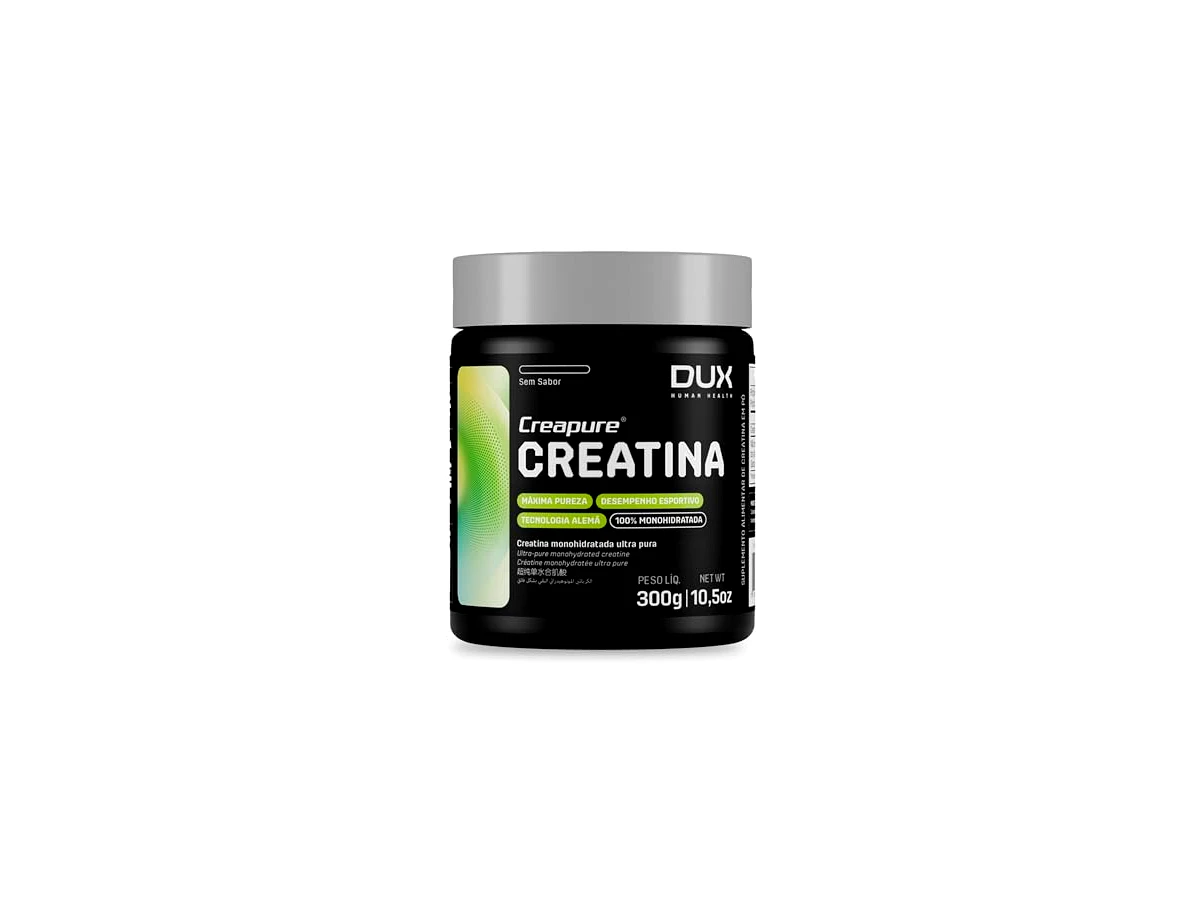 Creatina Monohidratada Creapure 100% Pura DUX Nutrition - Pote 300g
