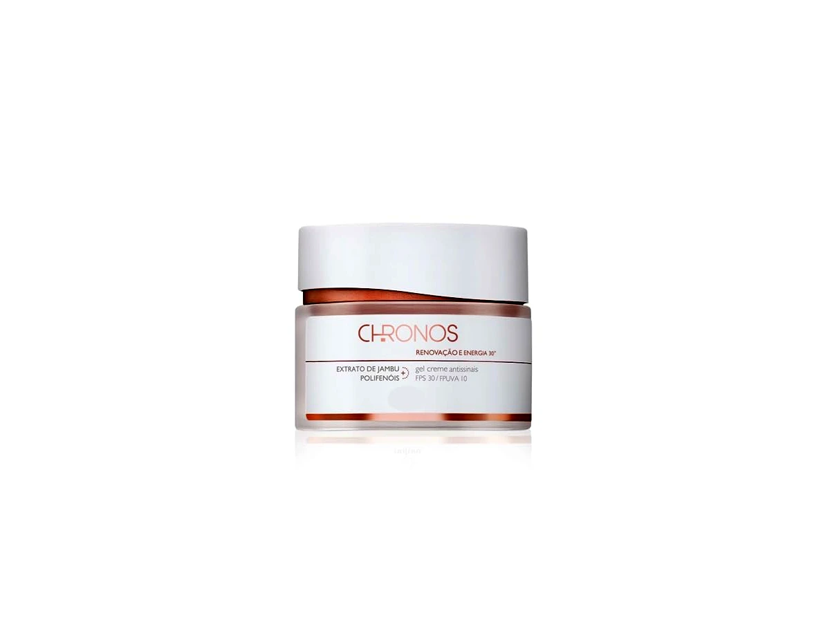 Natura Chronos Gel Creme Antissinais 30+ Dia Renovação e Prevenção