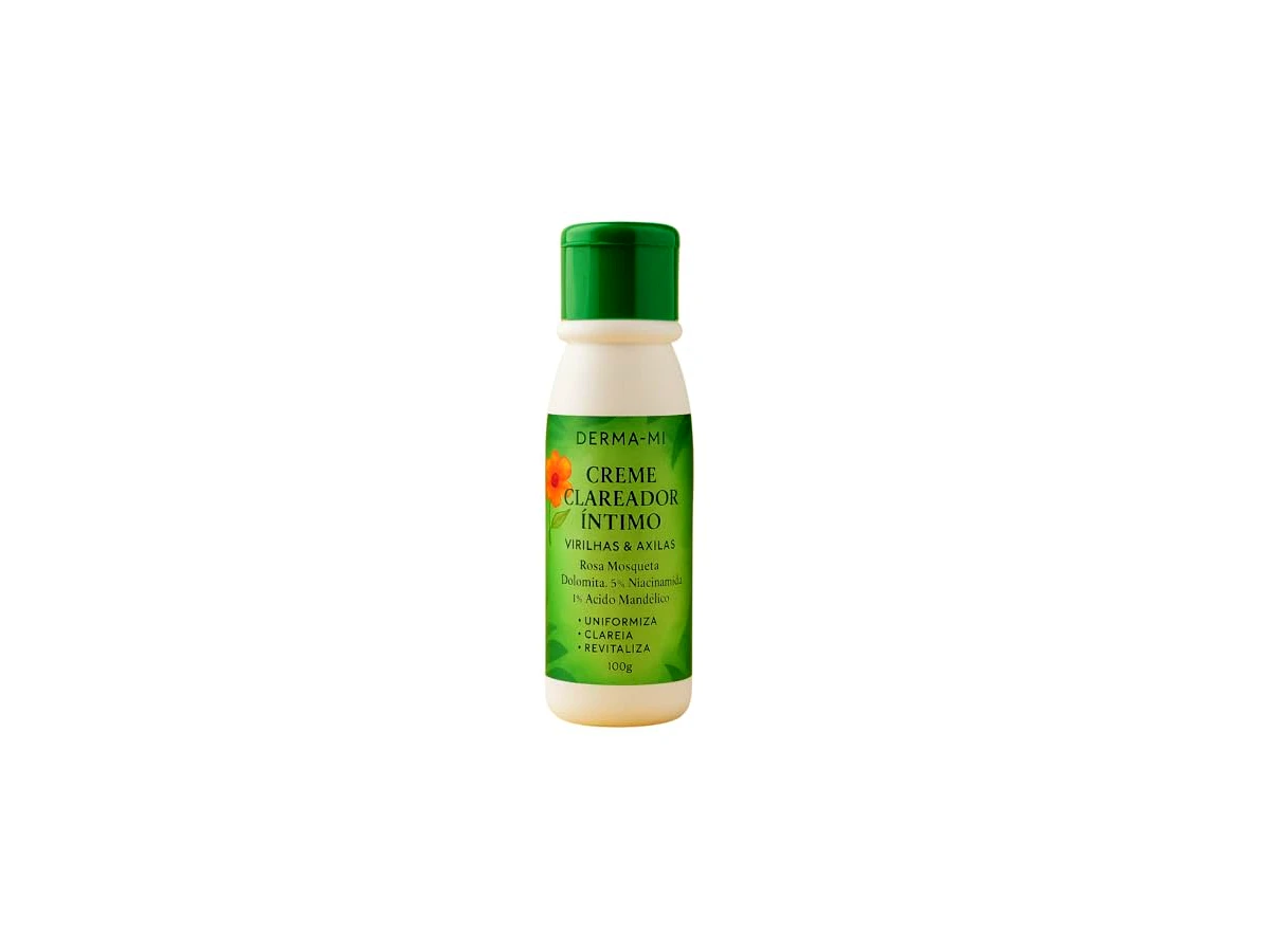 Creme Clareador Potente Virilha e Axilas Niacinamida e Ácido Mandélico – 100g