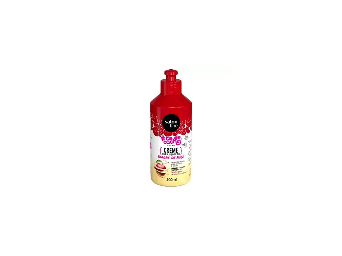 Creme para Pentear Salon Line #todecacho Vinagre de Maçã Definição e Brilho 300ml