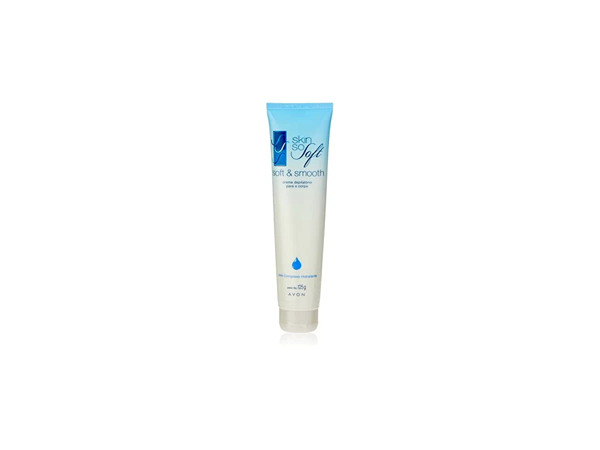 Avon Skin So Soft Creme Depilatório para o Corpo com Óleo de Semente de Jojoba - 125g