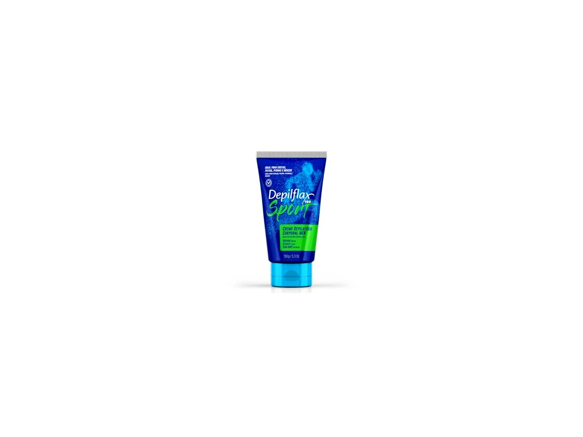 Depilflax Creme Depilatório Corporal Men Sport 150g