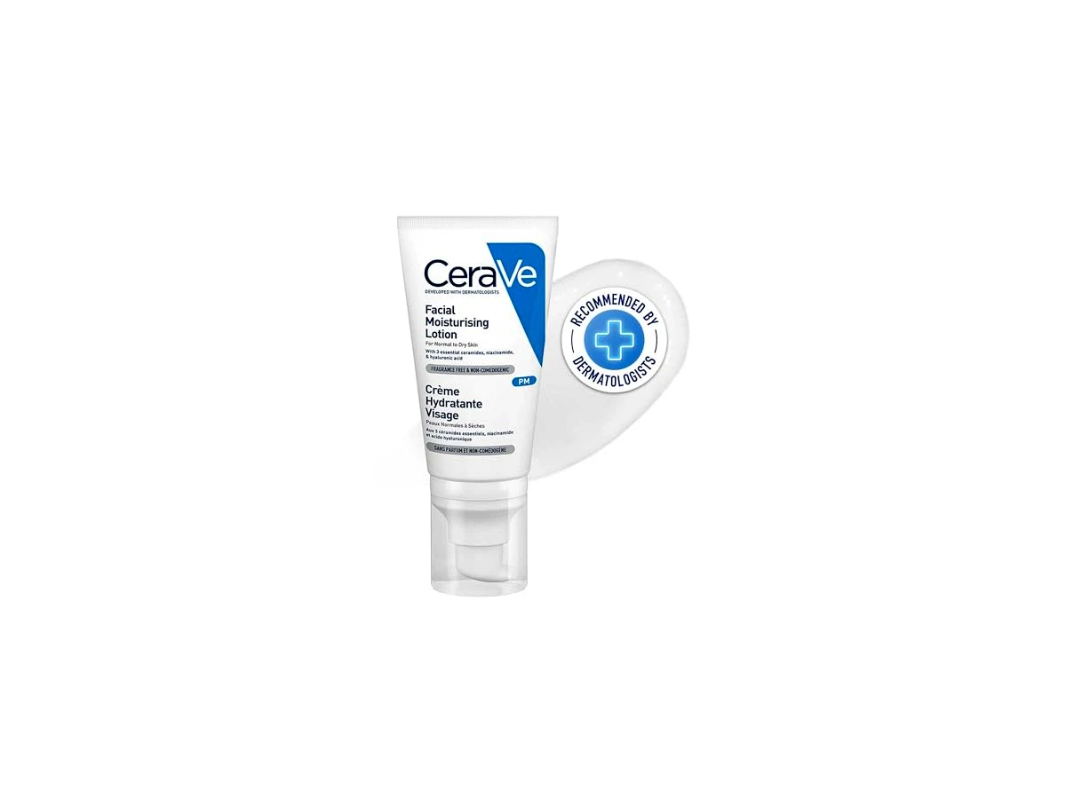 CeraVe Loção Facial Hidratante PM (Uso Noturno / Sem FPS) 52ml
