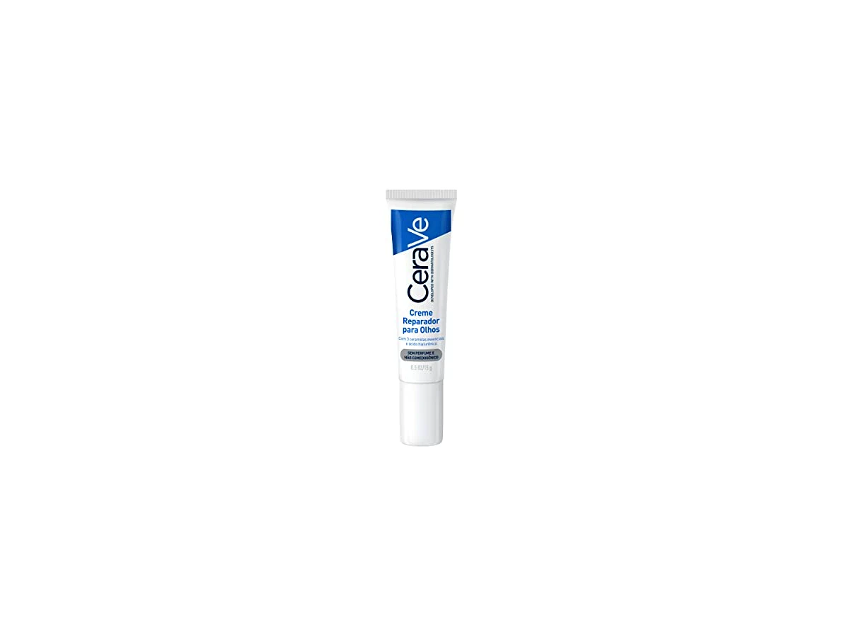CeraVe Creme Reparador para os Olhos com Ácido Hialurônico e 3 Ceramidas Essenciais