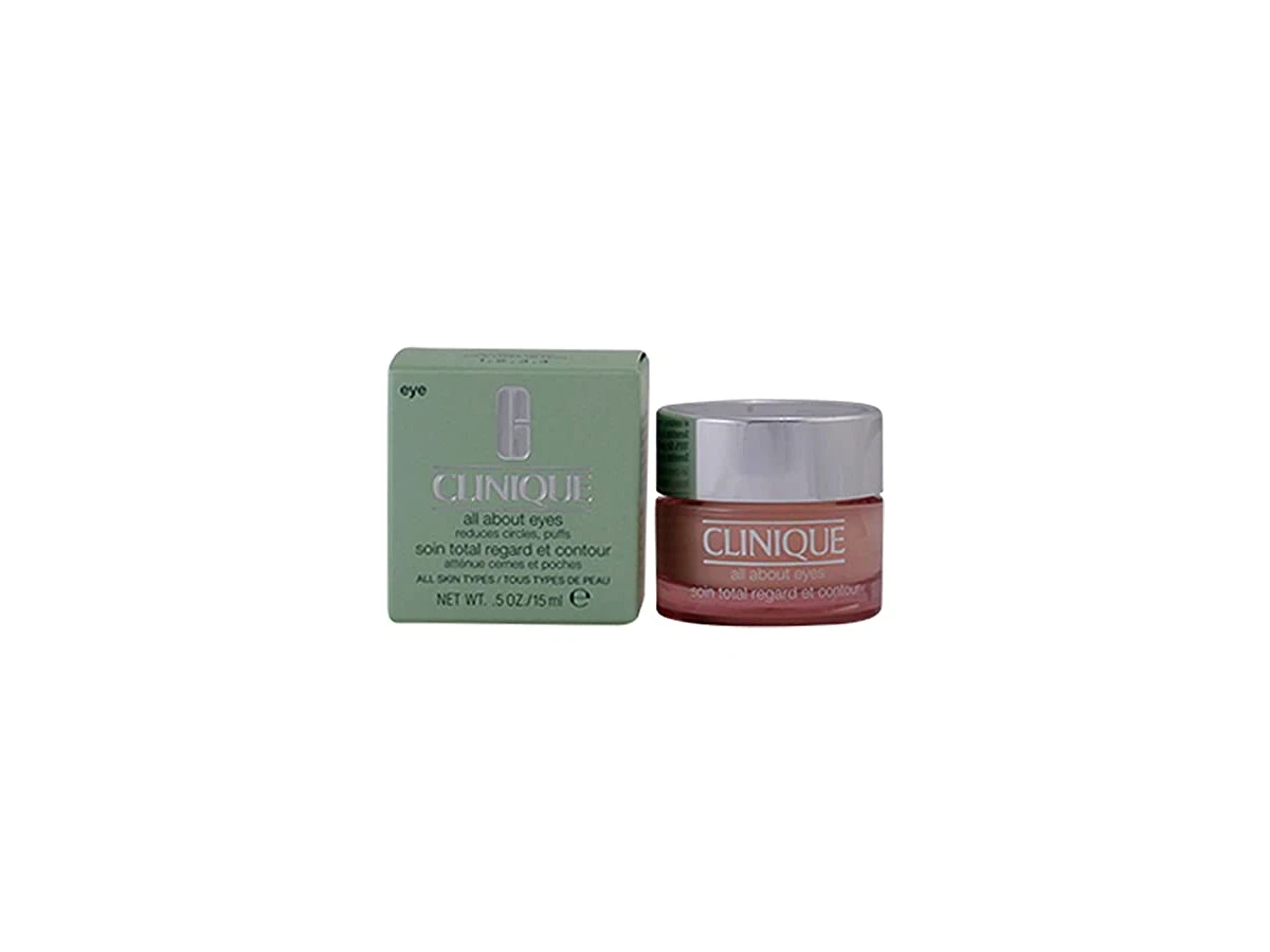 Clinique All About Eyes Rich Creme Hidratante para Área dos Olhos com Extratos Botânicos