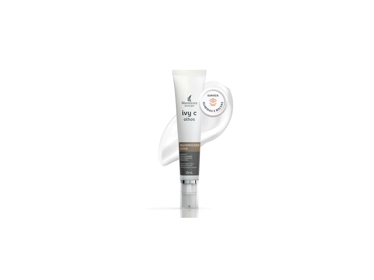 Mantecorp Skincare Ivy C Olhos Creme Rejuvenescedor Vitamina C Pura e Ácido Hialurônico