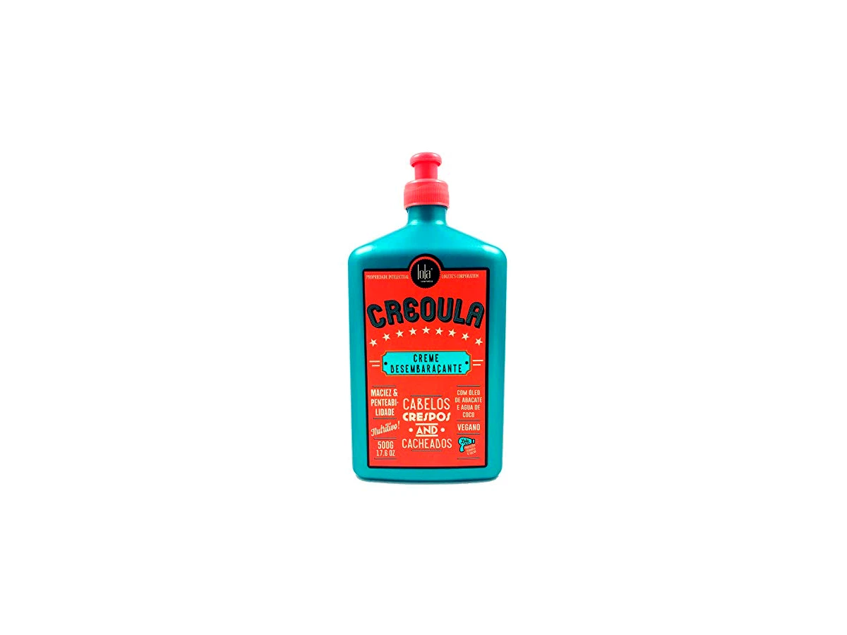 Creme de Pentear Lola Cosmetics Creoula Desembaraçante para Cabelos Crespos e Cacheados 500g
