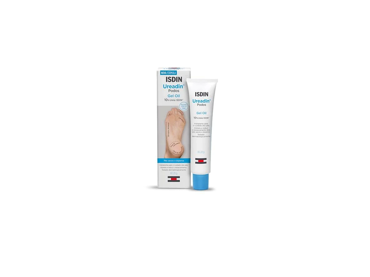 Isdin Ureadin Podos Gel Oil Hidratante Desodorante para Pés Ressecados 50ml