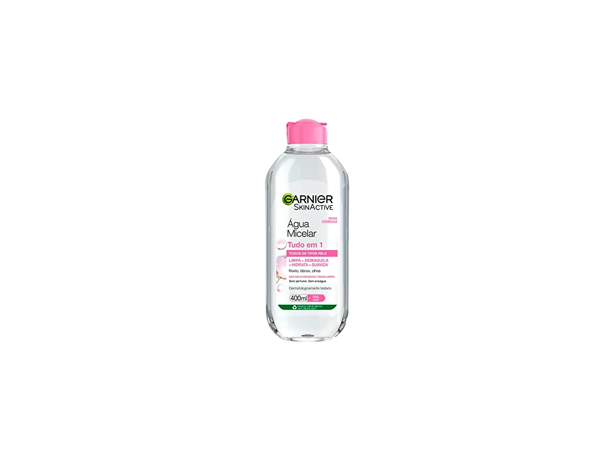 Garnier SkinActive Água Micelar de Limpeza Tudo em 1 400ml