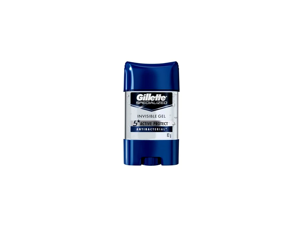 Desodorante Antitranspirante Gel Gillette Clear Gel Antibacterial 82g