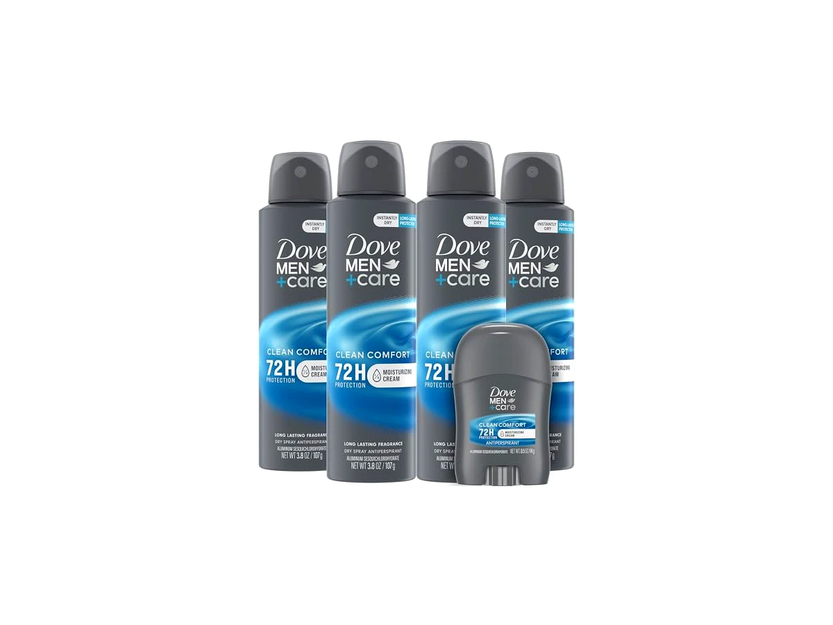 Dove Men+Care Clean Comfort Antitranspirante Aerossol 150ml