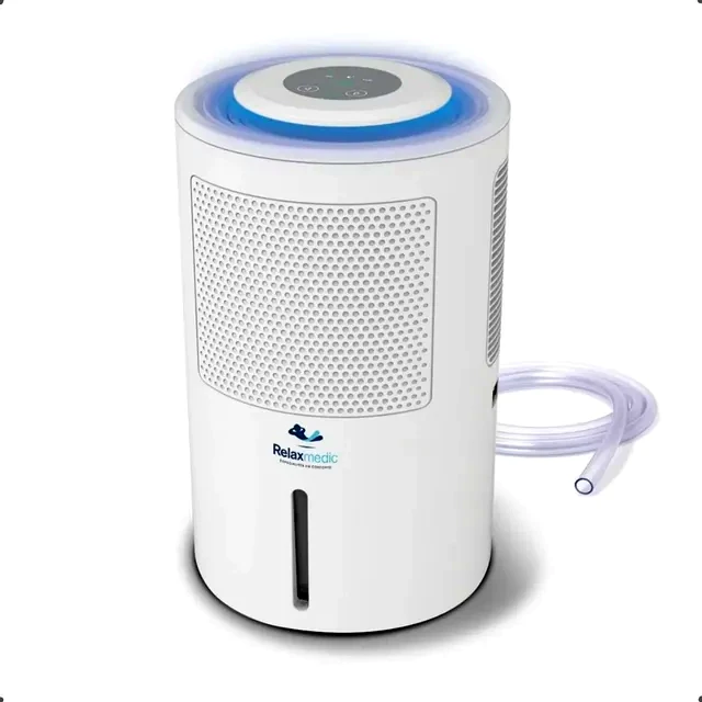 teste Desumidificador de Ar Relaxmedic 1.8L Air Ion Plus