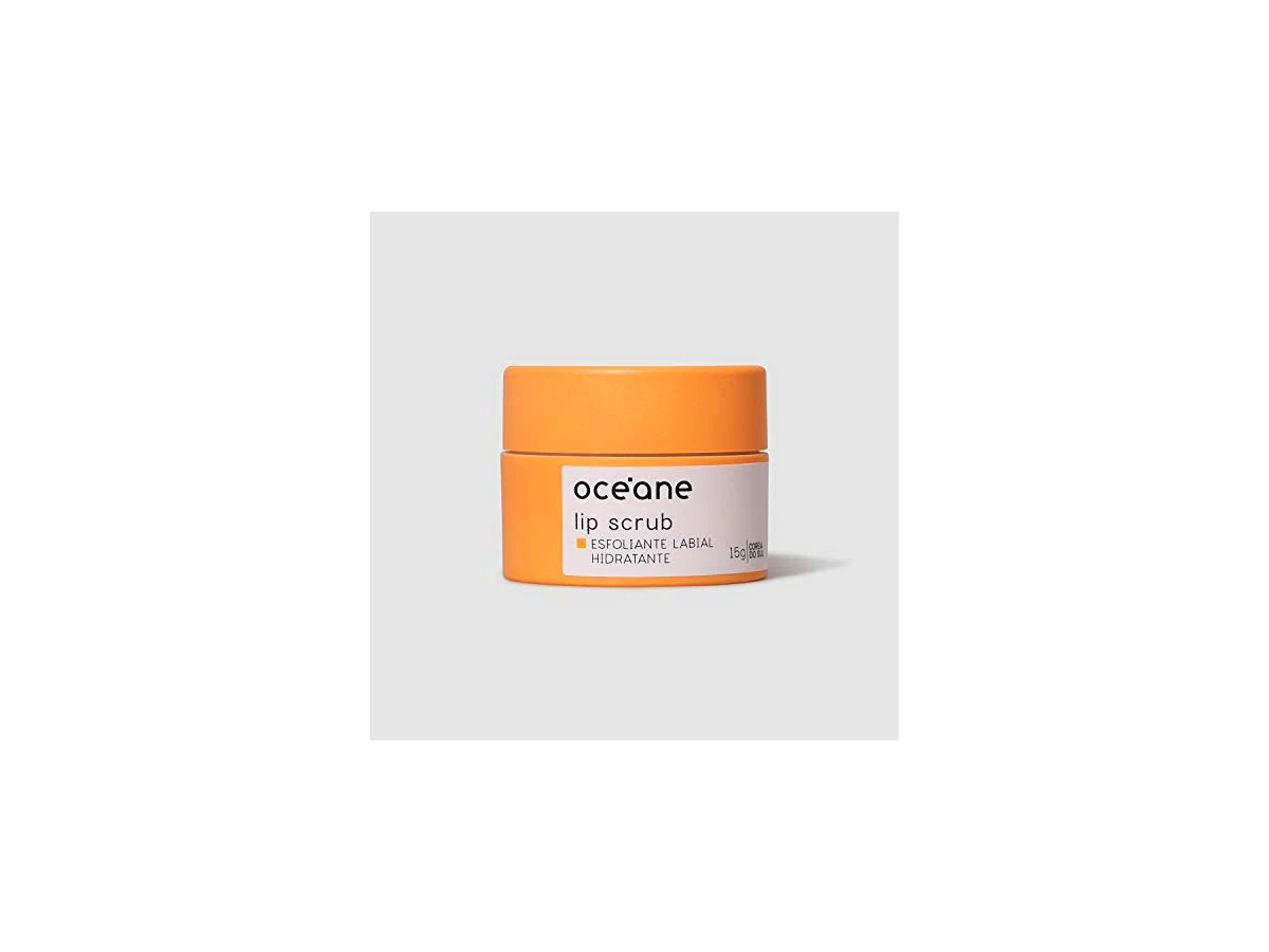 Océane Lip Scrub Esfoliante Labial com Extrato de Hortelã e Óleo de Macadâmia 15g