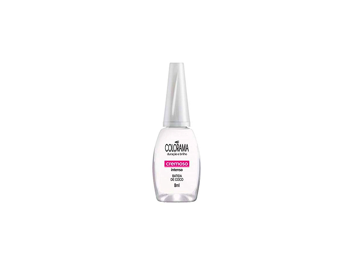 Esmalte Colorama Cremoso Branco Batida de Coco 8ml