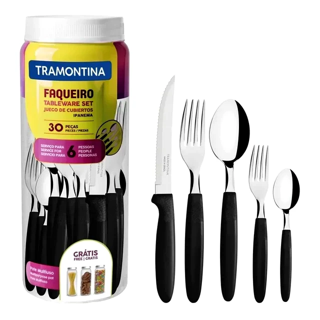 teste Faqueiro Tramontina 30 Peças Ipanema