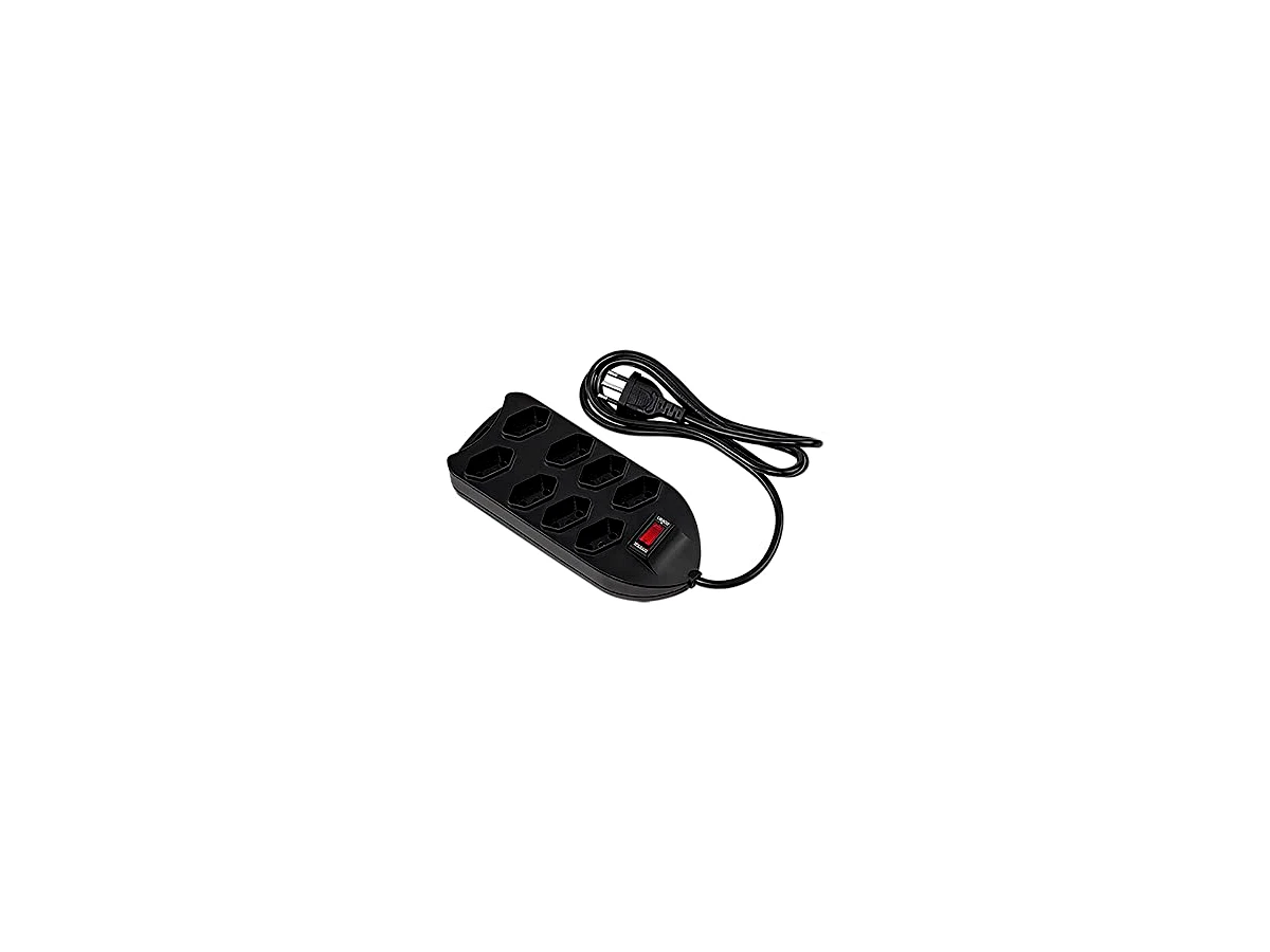 Filtro de Linha com 8 Tomadas EPE 1008+ Preto Intelbras