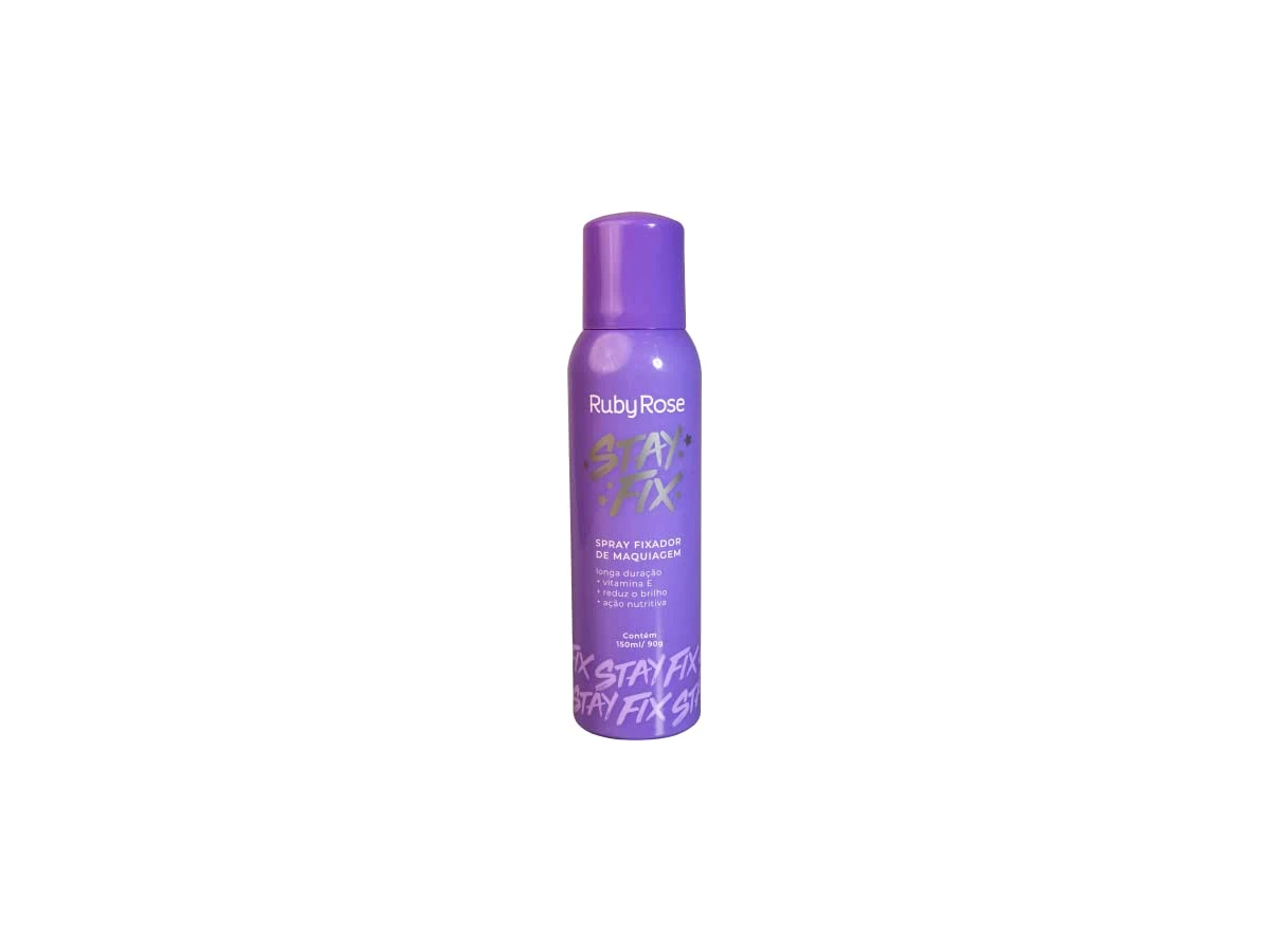 Ruby Rose Stay Fix Spray Fixador de Maquiagem Longa Duração