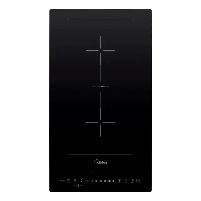 teste Cooktop Midea 2 Bocas Indução Freezone