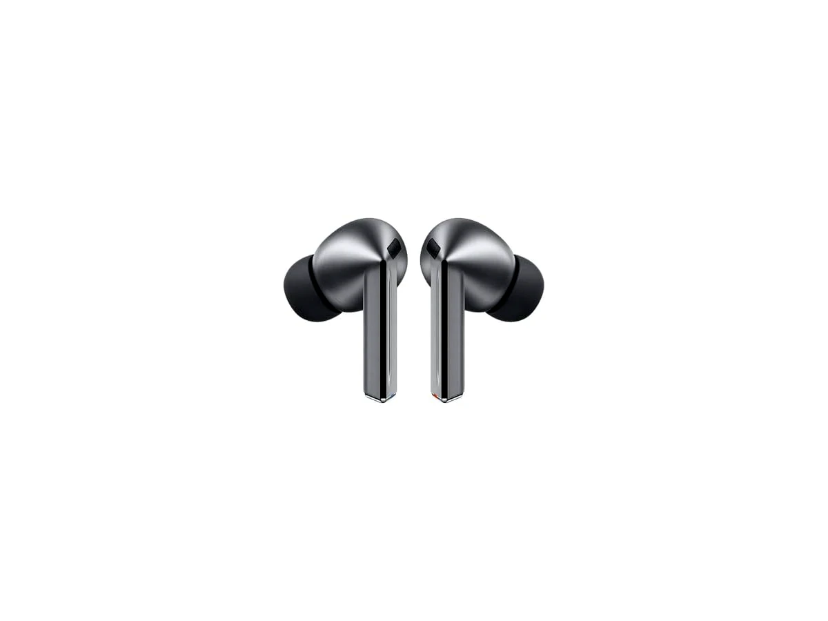 Samsung Galaxy Buds3 Pro, Fone de Ouvido sem fio,Alto-Falantes Duplos, Cancelamento Ativo de Ruído Inteligente, Áudio Hi-Fi, Áudio 360, Tradução Simultanêa com Galaxy AI, Equalizador Adaptativo, Cinza