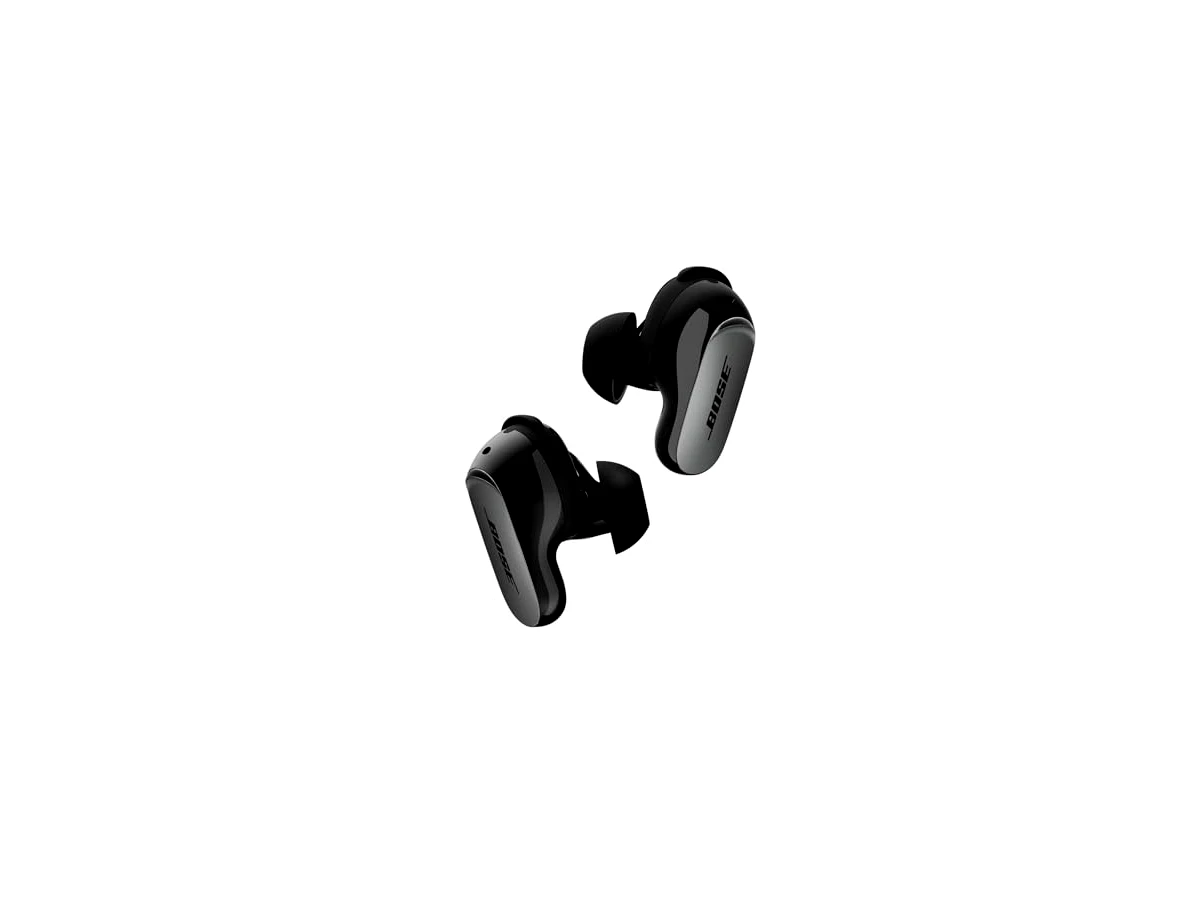 Bose Fones de ouvido QuietComfort Ultra Bluetooth (2ª geração), fones de ouvido sem fio com cancelamento de ruído, bateria de até 6 horas, classificação IPX4, áudio imersivo, graves profundos, preto