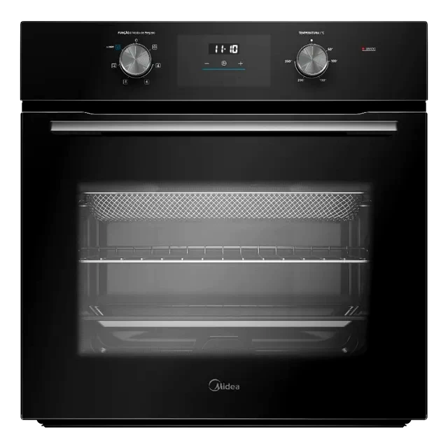 teste Forno Elétrico de Embutir Midea 68L
