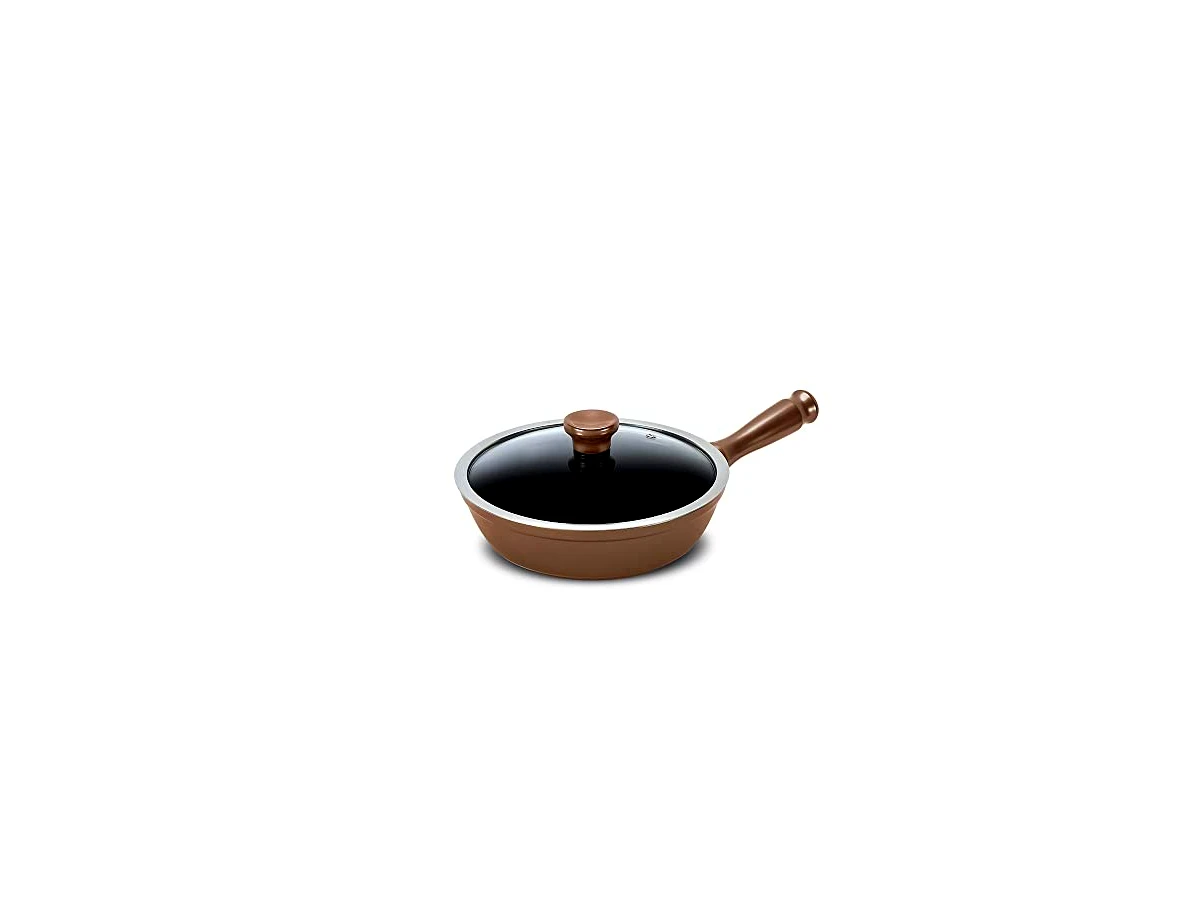 Frigideira Ceraflame Duo+ 100% Cerâmica Resistente a Choques Térmicos Cobre 24cm