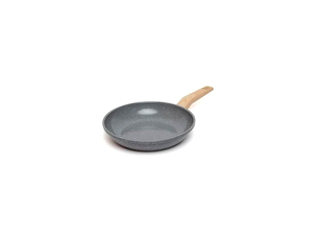Frigideira Oster Marble Edition em Alumínio com Revestimento Biocerâmico e Cabo Soft Touch Cinza 24cm